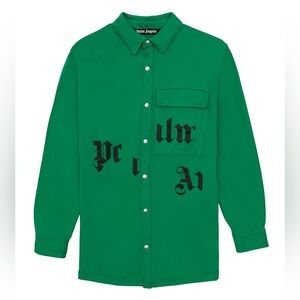 Palm Angels NBA 2K21 Track Shirt Button up Sweatshirt